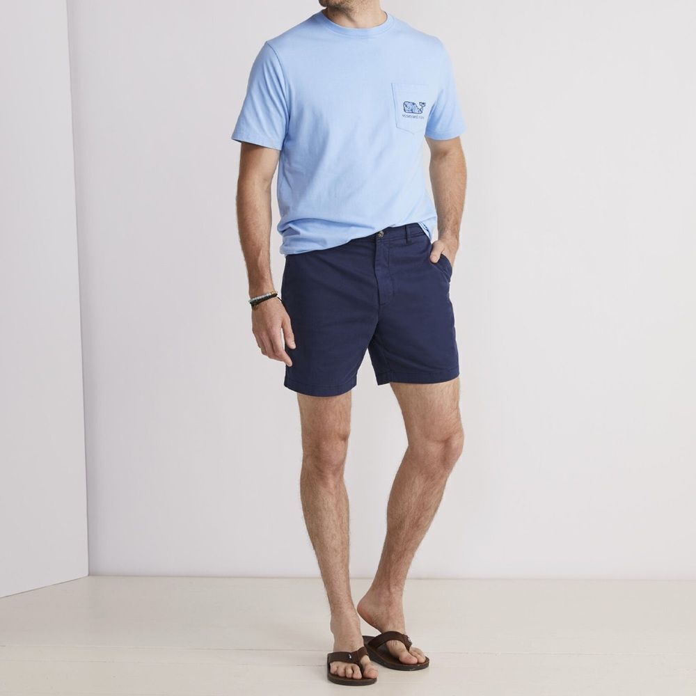 Vineyard Vines 7” Stretch Breaker Shorts Navy Blue Men’s Size 38 NWT